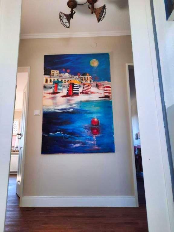 Bunte-Kuh-Borkum Apartment Bagian luar foto