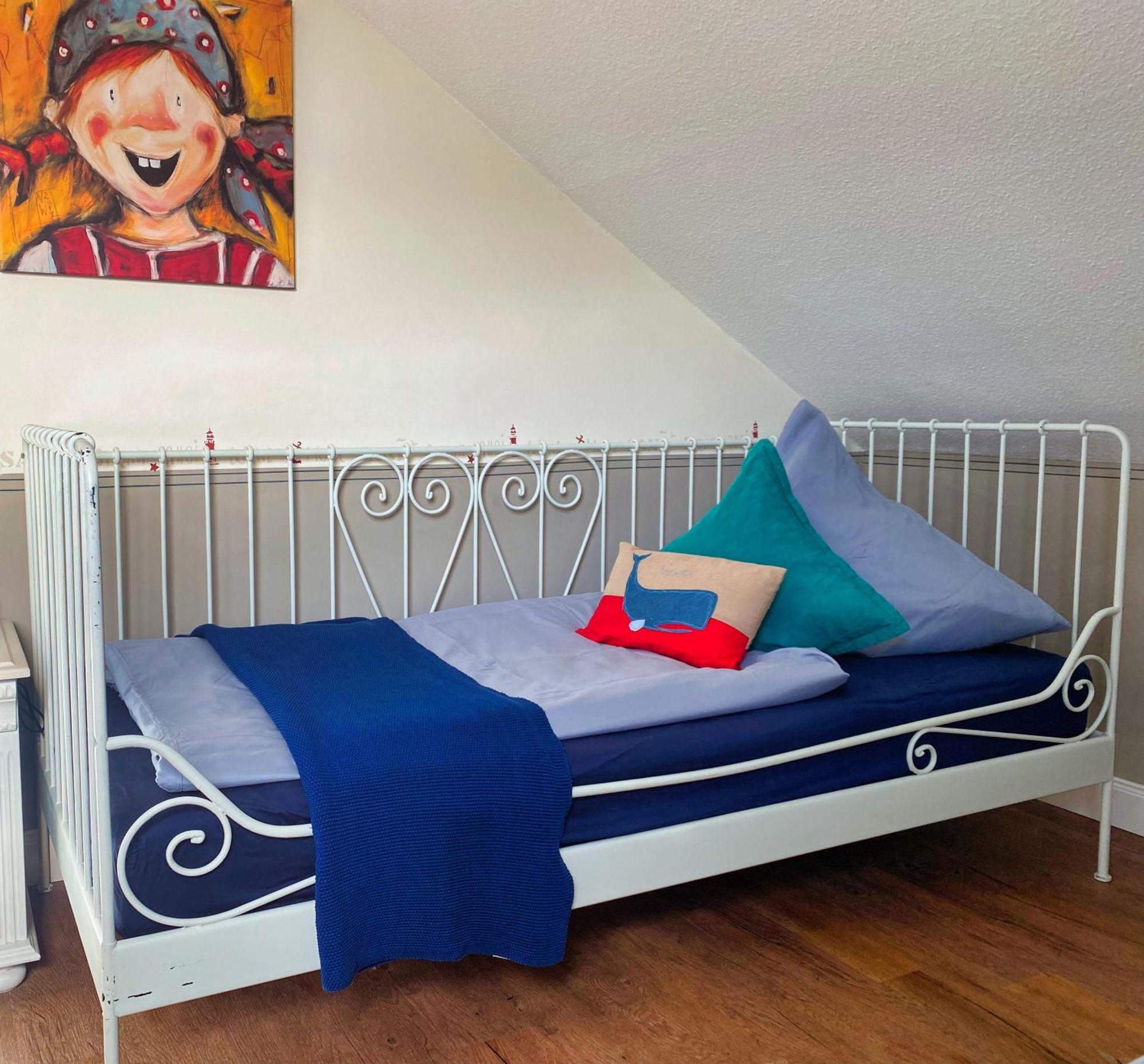 Bunte-Kuh-Borkum Apartment Bagian luar foto