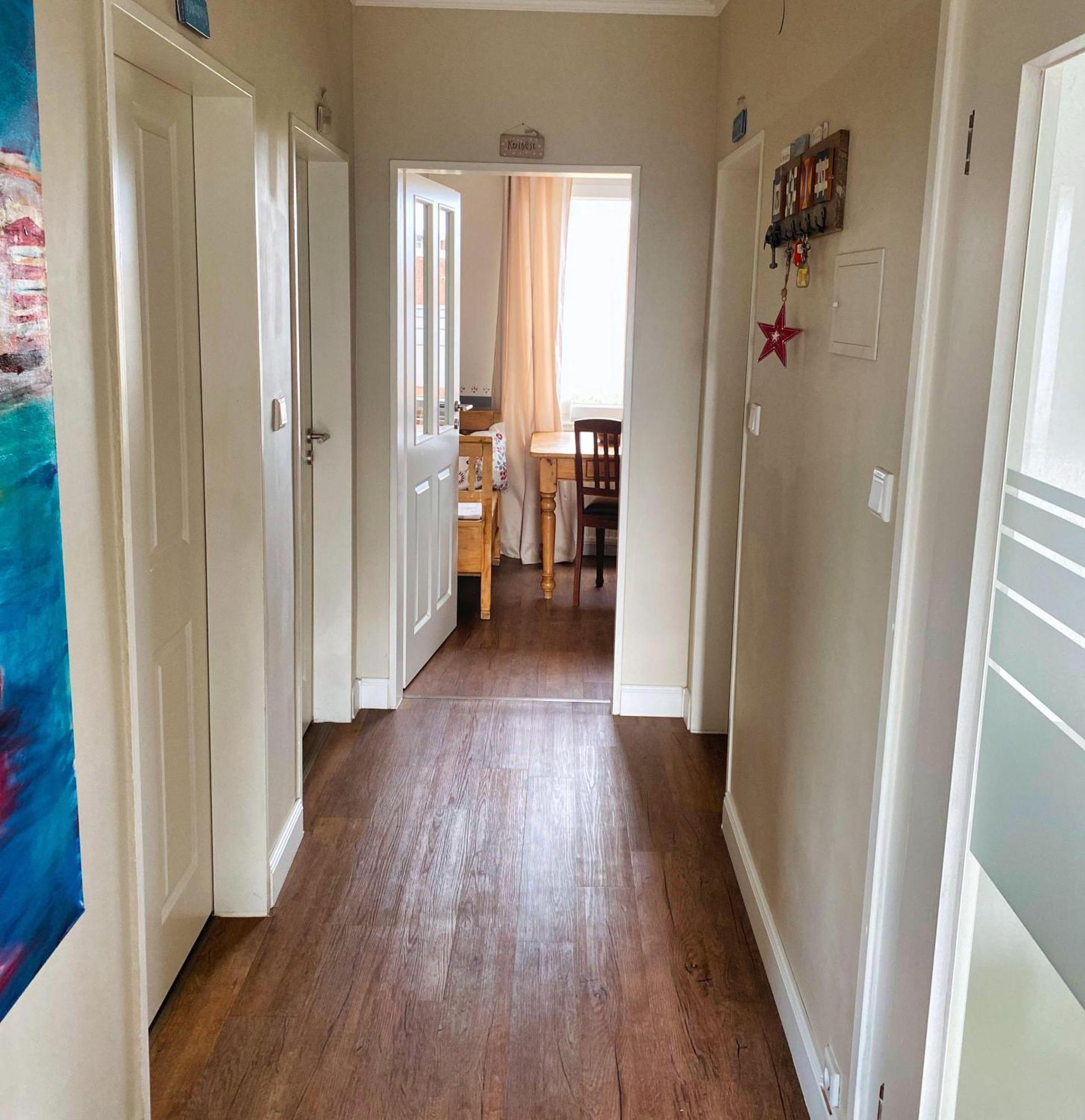 Bunte-Kuh-Borkum Apartment Bagian luar foto
